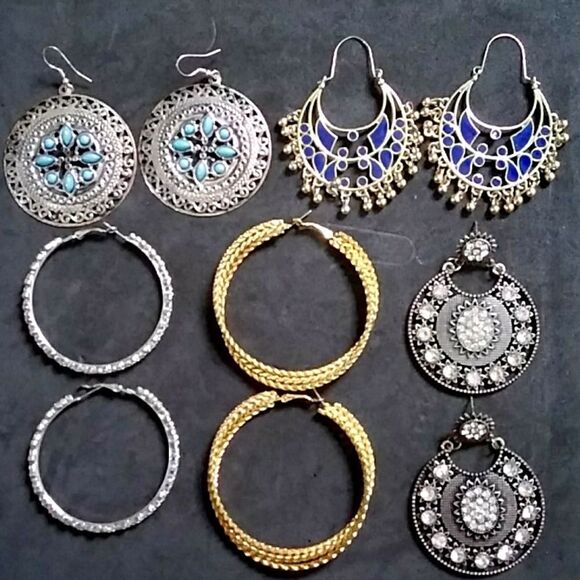 Accesorios Lot 5 Pair's Earrings